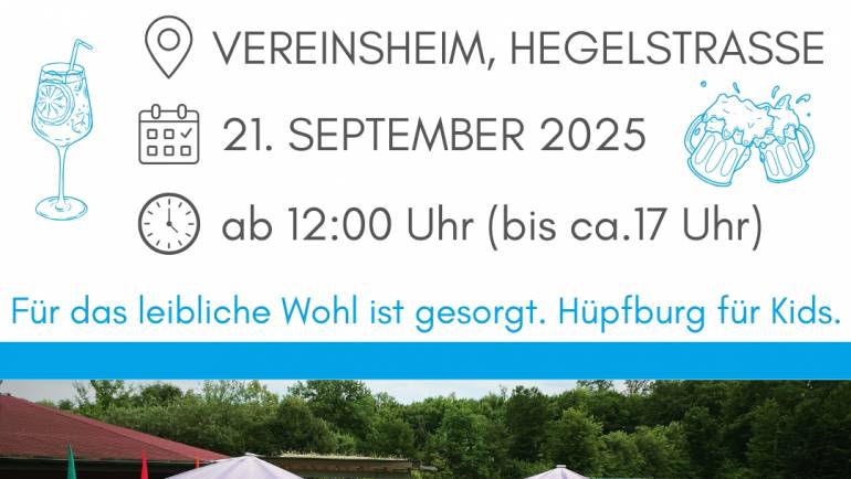 Herzliche Einladung zur Hocketse des TSV Frickenhausen!