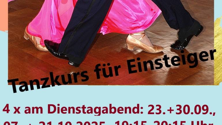 Einsteiger-Kurs in den Standard- und Lateintänzen für Paare