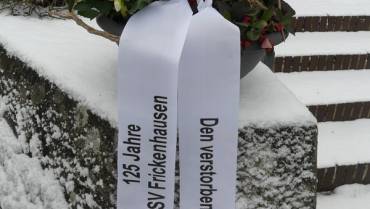 TSV Frickenhausen gedenkt den verstorbenen Mitgliedern
