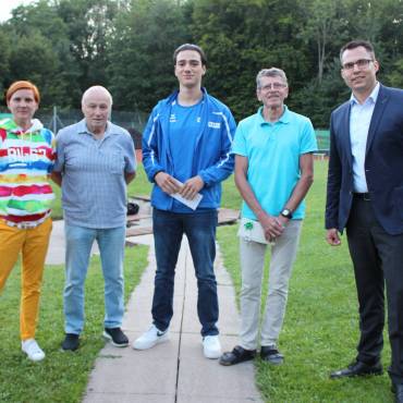 Ehrung für besondere sportliche Leistungen