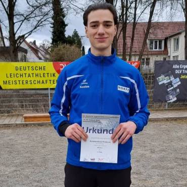 19./20.01.2022 Deutsche Winterwurfmeisterschaften U20/U18, Sindelfingen