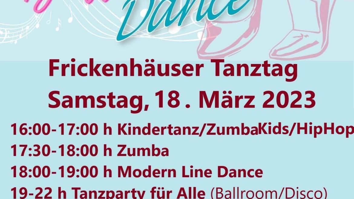 Tanztag der Tanzabteilung am 18. März 2023