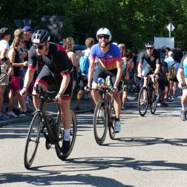 Hitzeschlacht beim Allgäu-Triathlon