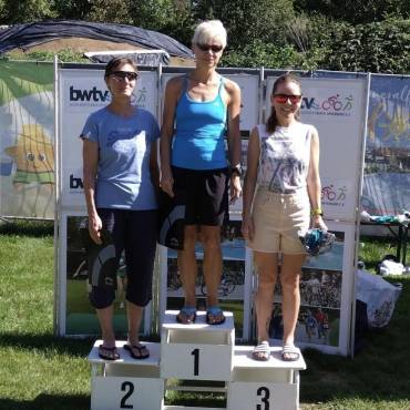 Heute mal ohne Rad – Swim & Run im Wunnebad Winnenden