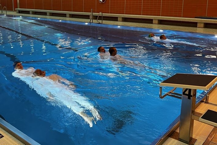Rettungsschwimmen in der Triathlon-Abteilung