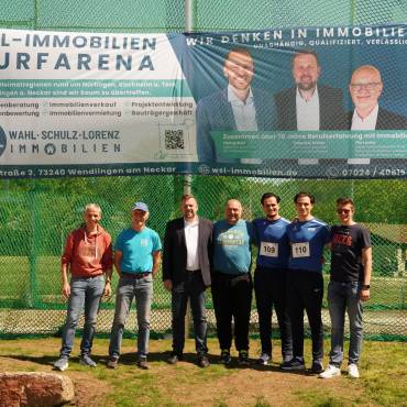 WSL Immobilien sponsert Leichtathletik-Abteilung des TSV Frickenhausen