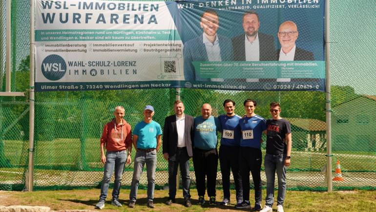 WSL Immobilien sponsert Leichtathletik-Abteilung des TSV Frickenhausen