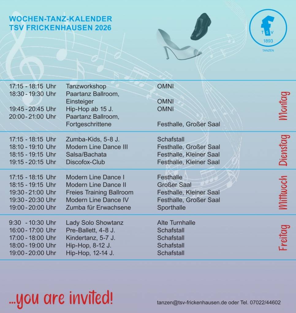 Tanzkalender