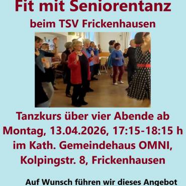 Tanzen: Fit mit Seniorentanz!