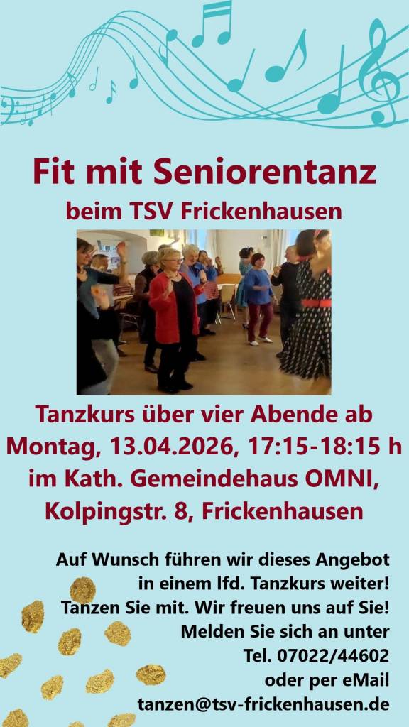 Tanzen: Fit mit Seniorentanz!
