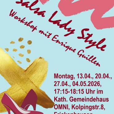 Salsa-Workshop „Salsa Lady Style“ für Einsteiger