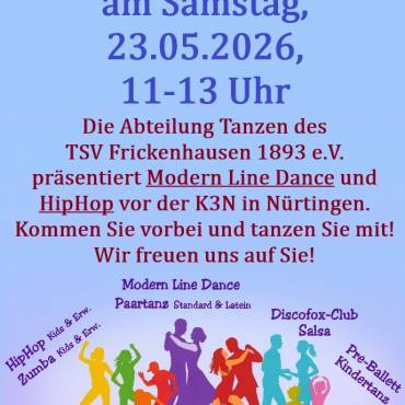 Swing in the City am Samstag 23.05.2026 in Nürtingen