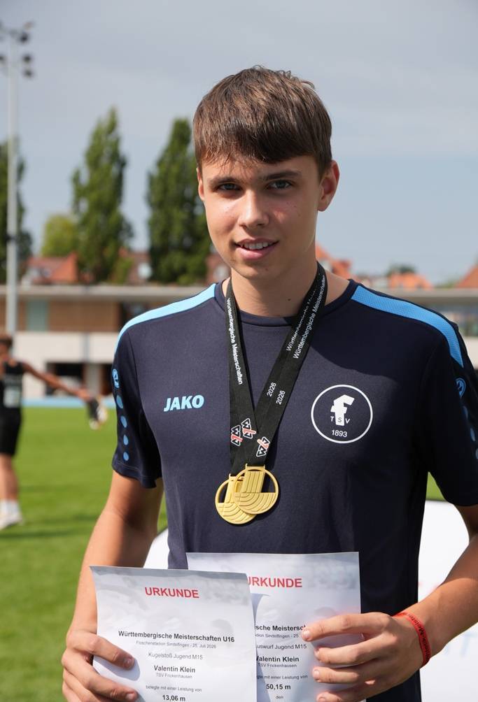25.7 Württembergische Meisterschaften U16, Sindelfingen
